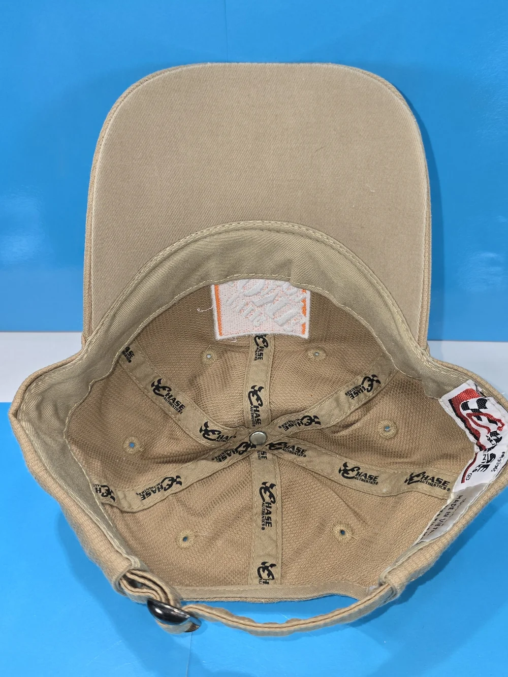 Home Depot Joe Gibbs Racing NASCAR #20 Beige Strapback Hat